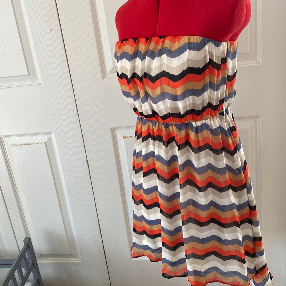 Strapless dress
